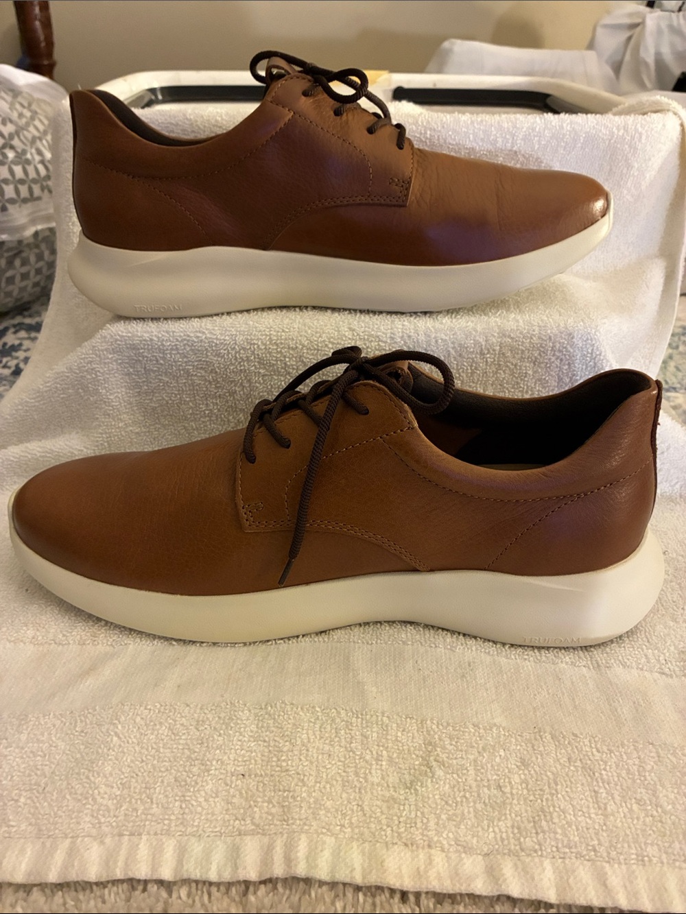 Johnson & Murphy Amherst 2.0 Men's Casual sneaker Brown grain leather NWOT